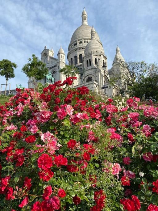 Montmartre Joli 2 Pieces Au Pied Du Sacre Coeur Apartment Paris Bagian luar foto